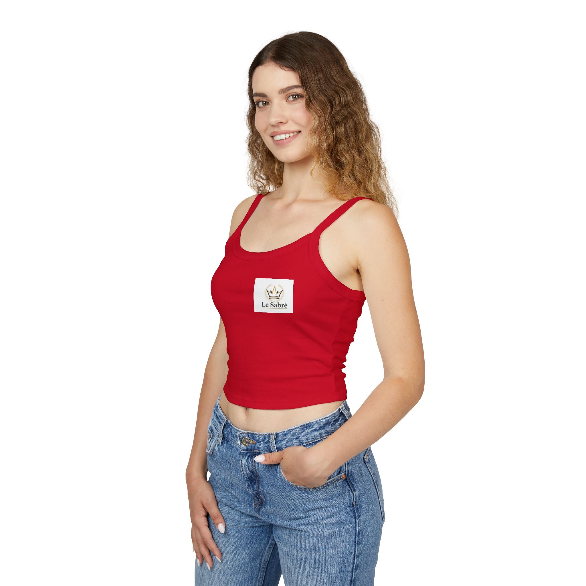 LE SABRÈ Spaghetti Strap Tank Top