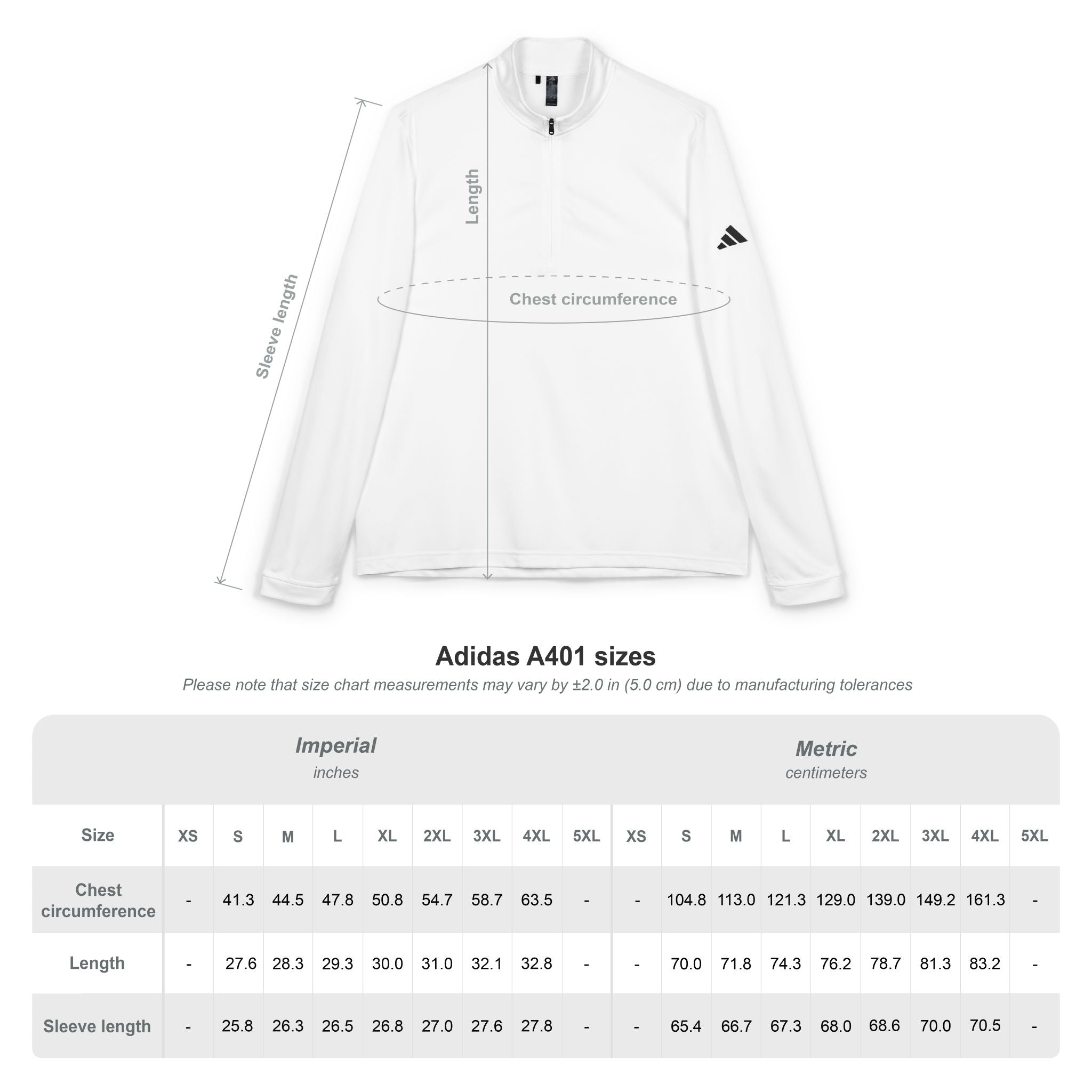 LE SABRÈ Adidas Quarter-Zip Pullover