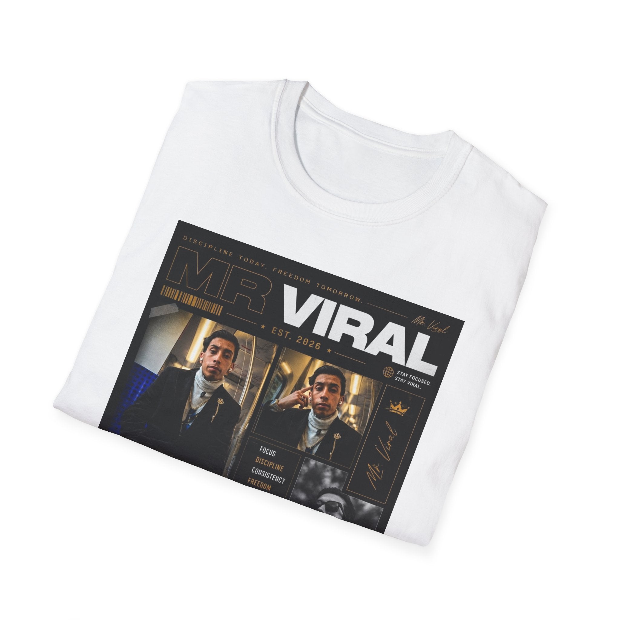 LE SABRÈ Viral Movie Poster Tee — Retro Film Collage Graphic T-Shirt