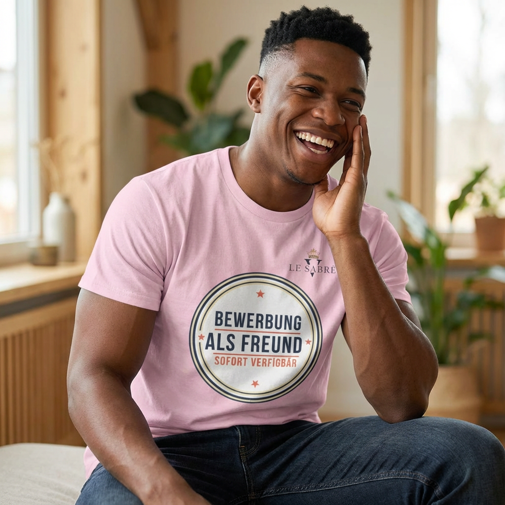 Bewerbung als Freund T-Shirt -
