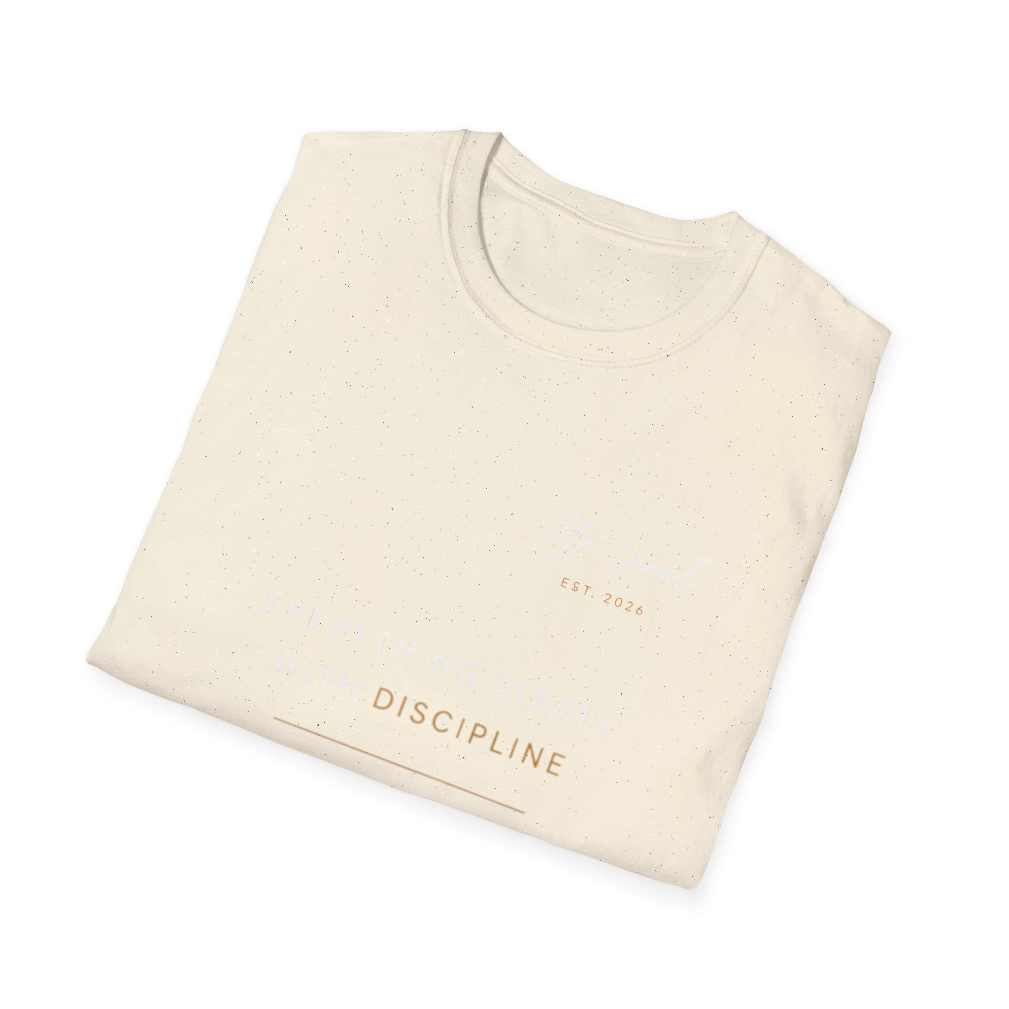 LE SABRÈ Discipline Motivational T-Shirt — "Everything Starts With Discipline"