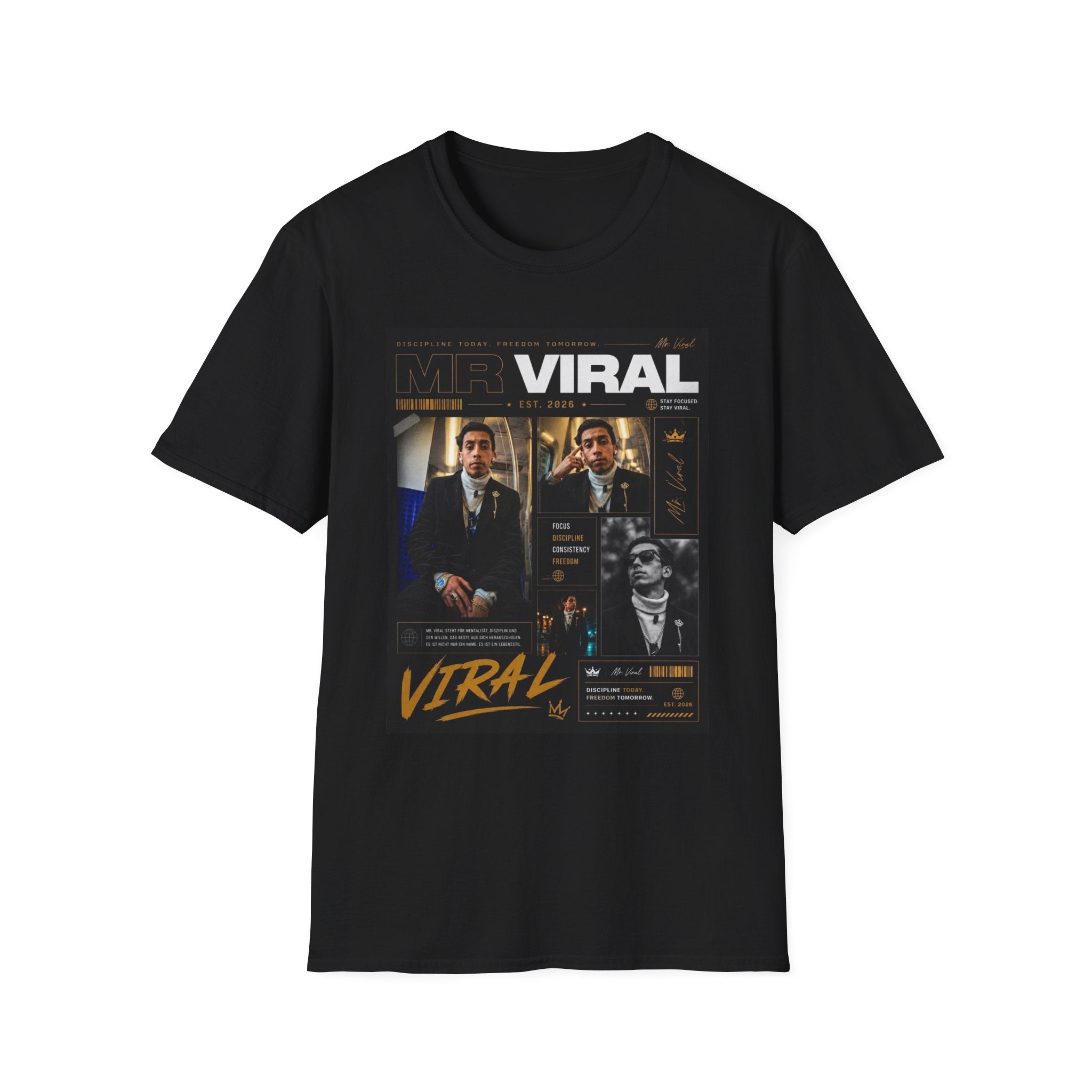 LE SABRÈ Viral Movie Poster Tee — Retro Film Collage Graphic T-Shirt