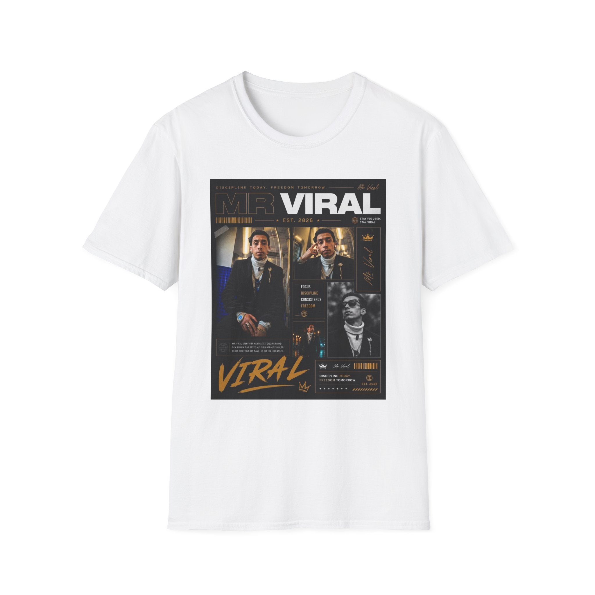 LE SABRÈ Viral Movie Poster Tee — Retro Film Collage Graphic T-Shirt