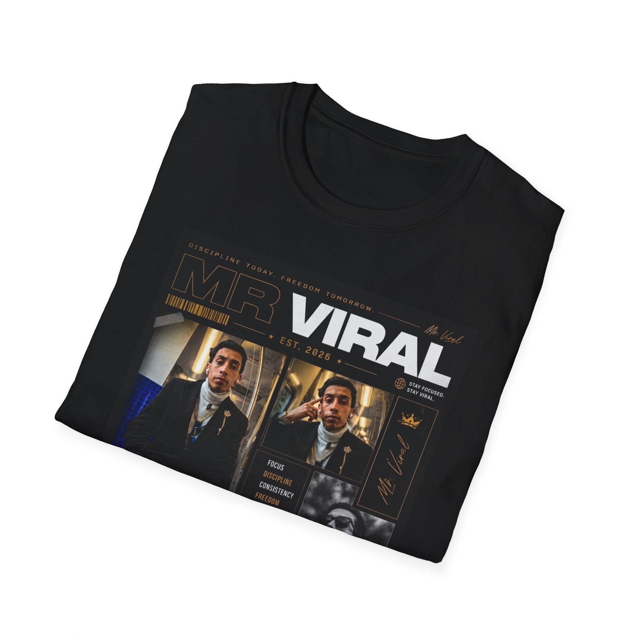 LE SABRÈ Viral Movie Poster Tee — Retro Film Collage Graphic T-Shirt