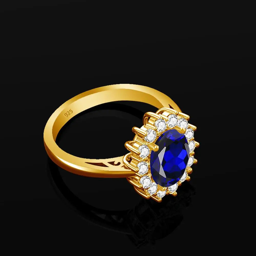 Saphir Ring Oval