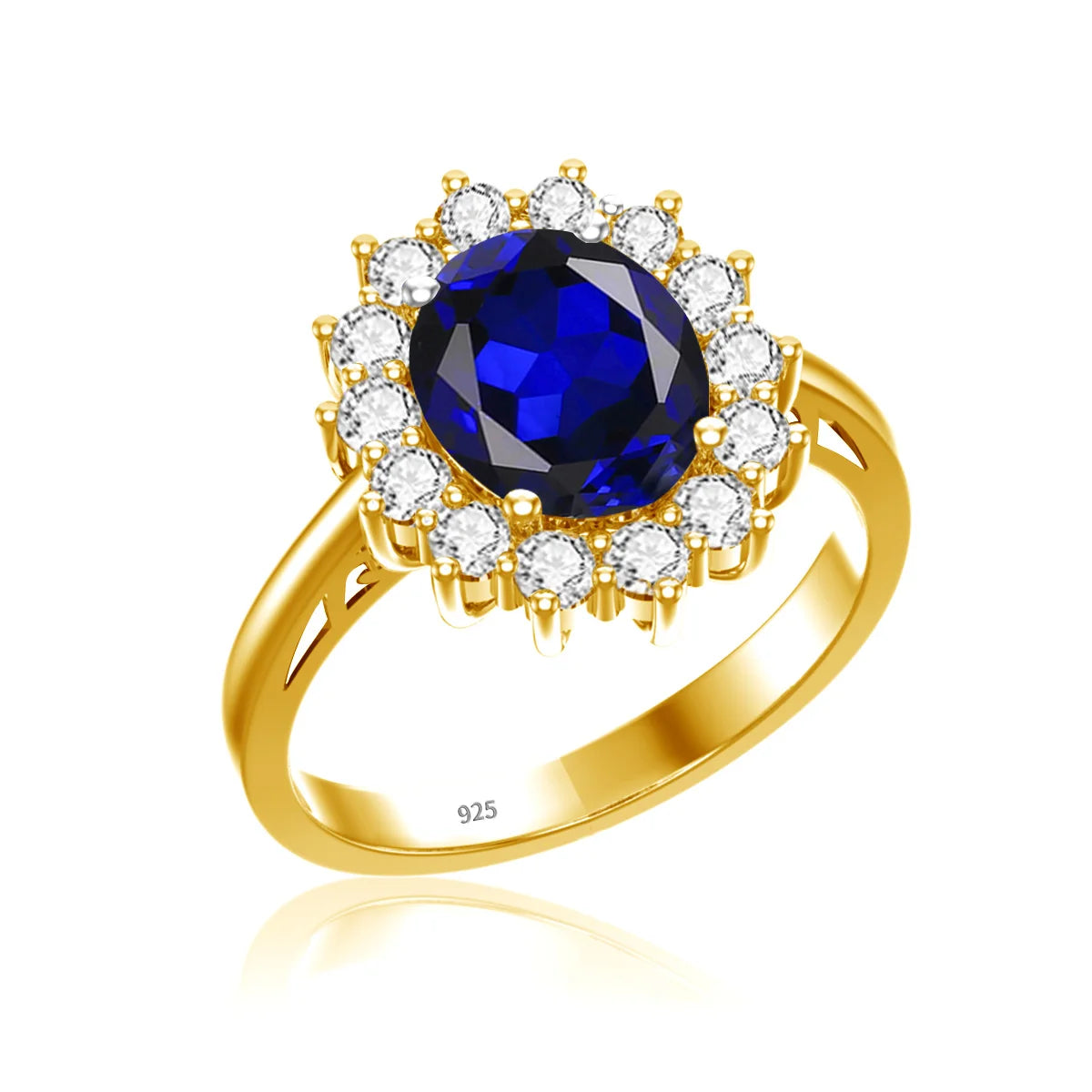 Saphir Ring Oval