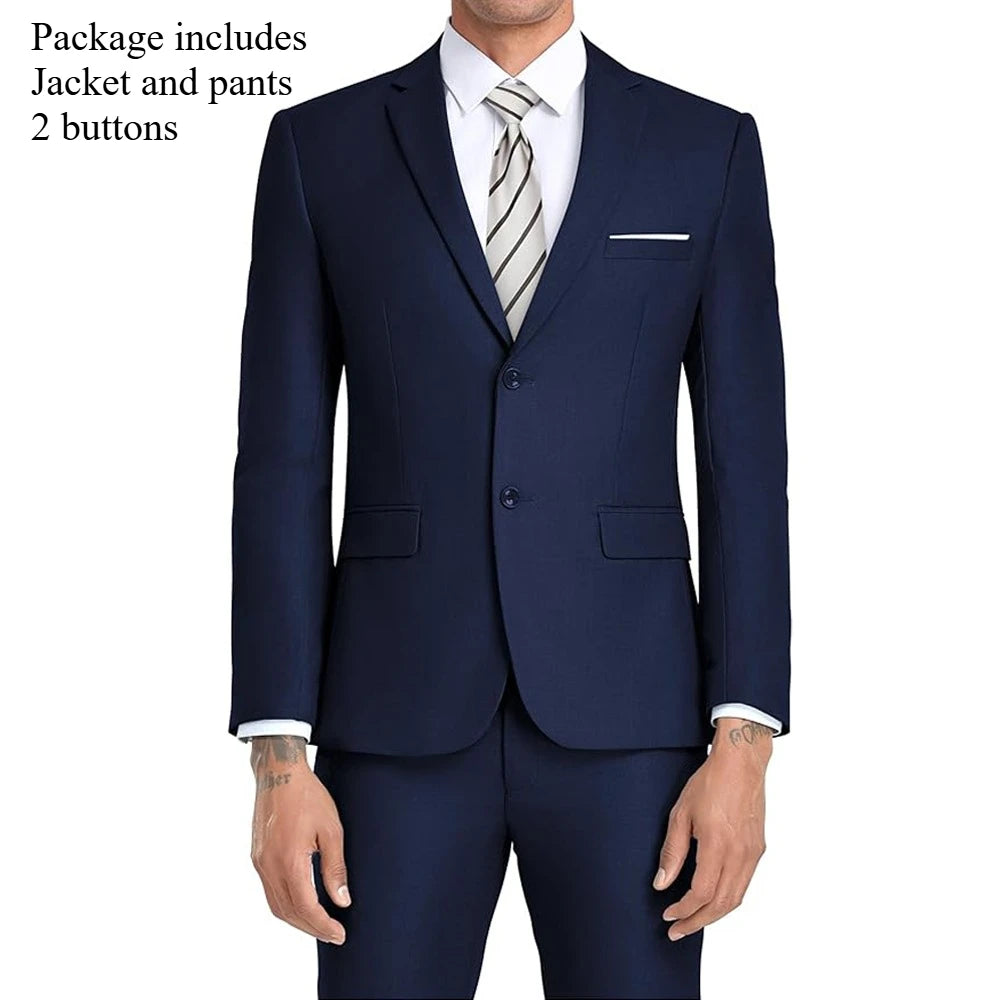 Eleganter Herrenanzug 2-teilig