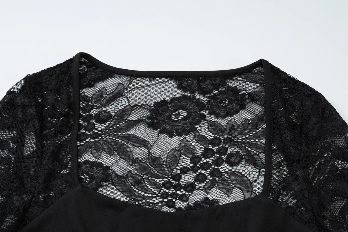 LE SABRÈ Damen Spitzen Top Sexy E