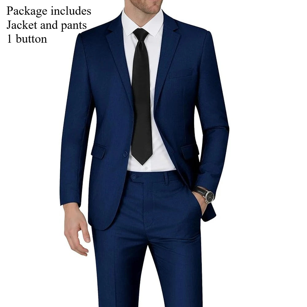 Eleganter Herrenanzug 2-teilig