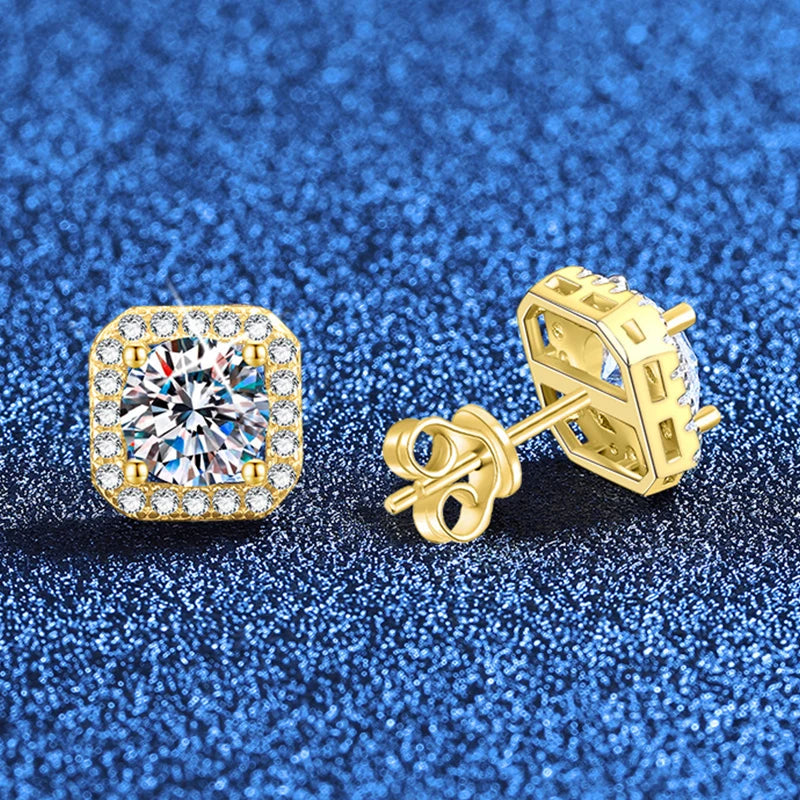 Moissanit Ohrstecker