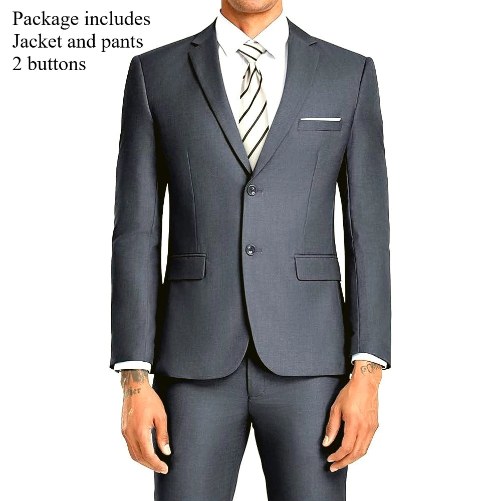 Eleganter Herrenanzug 2-teilig