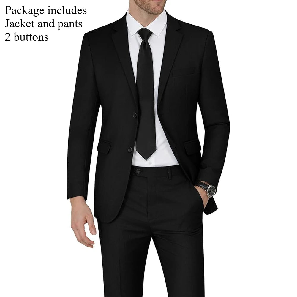 Eleganter Herrenanzug 2-teilig