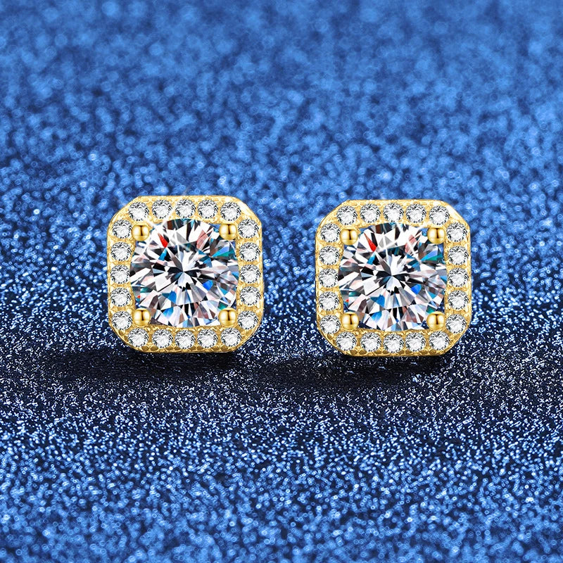 Moissanit Ohrstecker