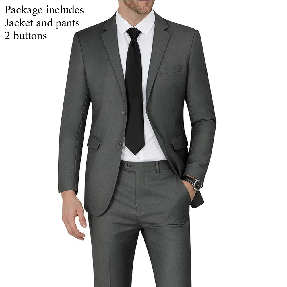 Eleganter Herrenanzug 2-teilig