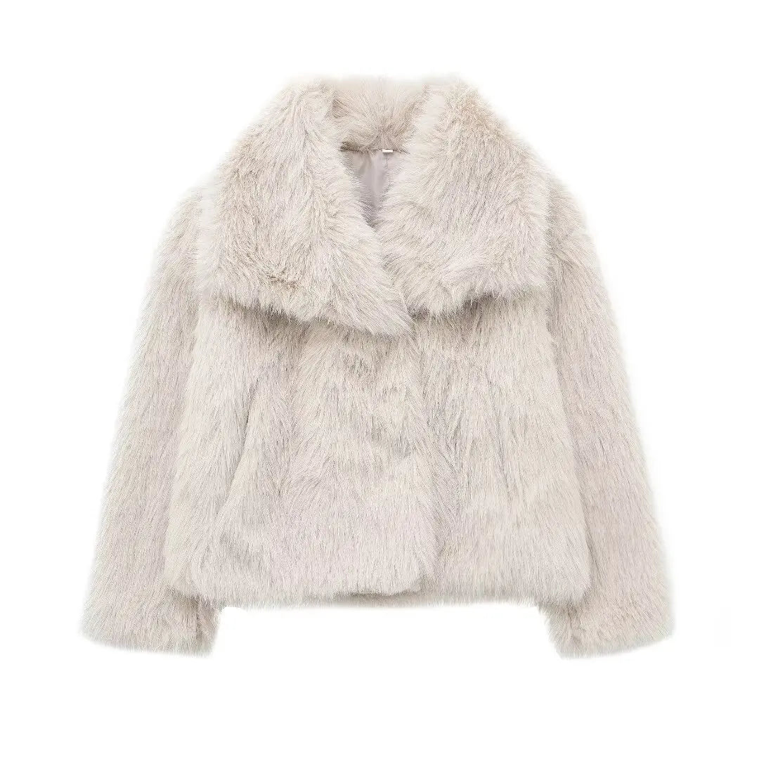 LE SABRÈ Kunstfell Jacke