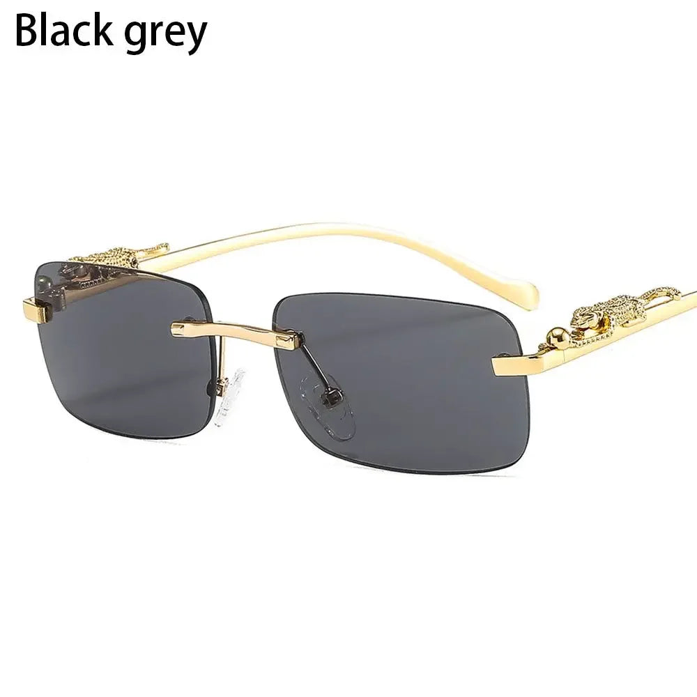 Rimless Square Sunglasses – Luxury Designer Eyewear