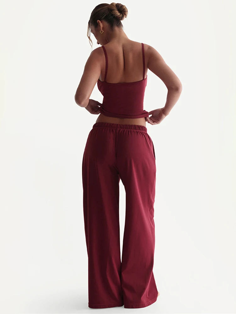 LE SABRÈ Zweiteiler Casual Set Damen Rückansicht