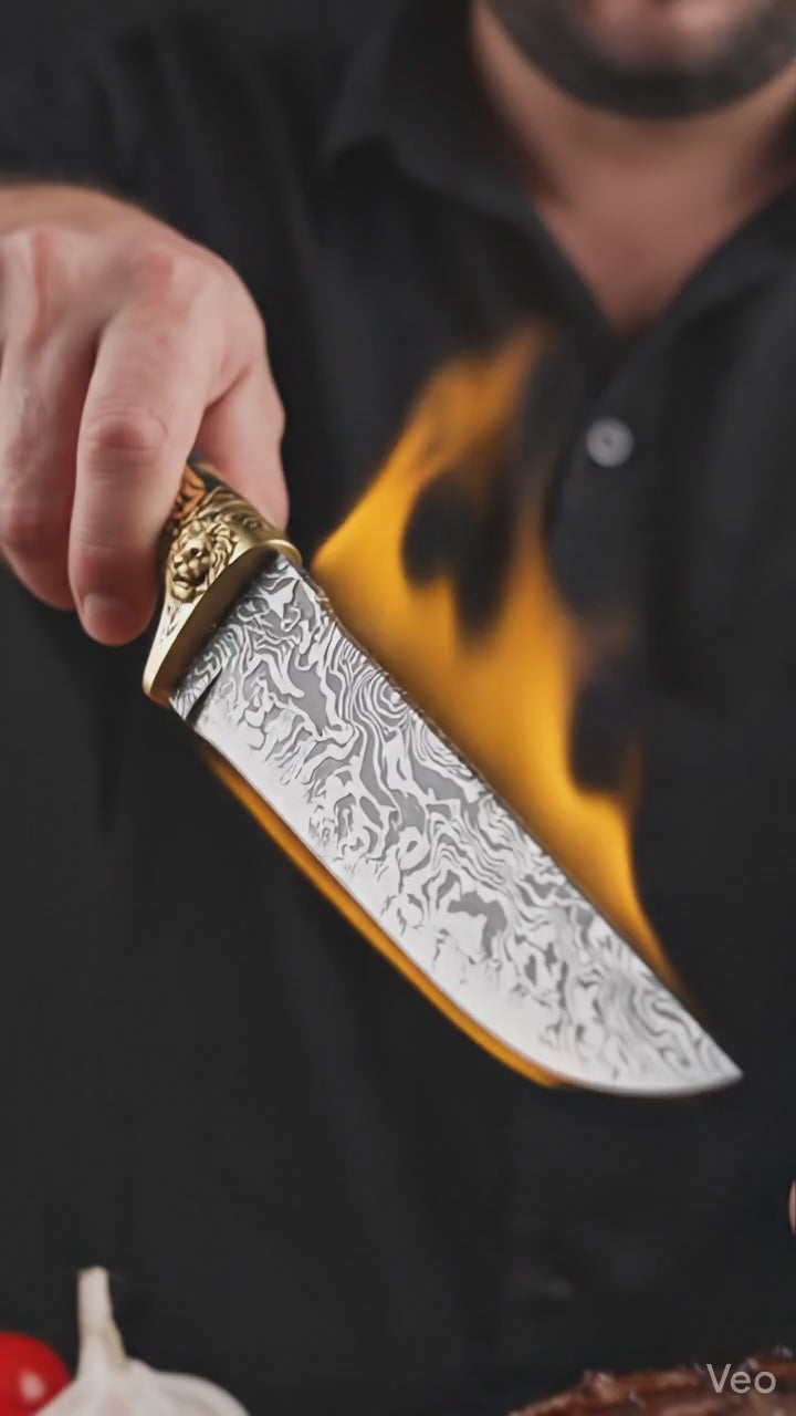 Damaststahl Küchenmesser