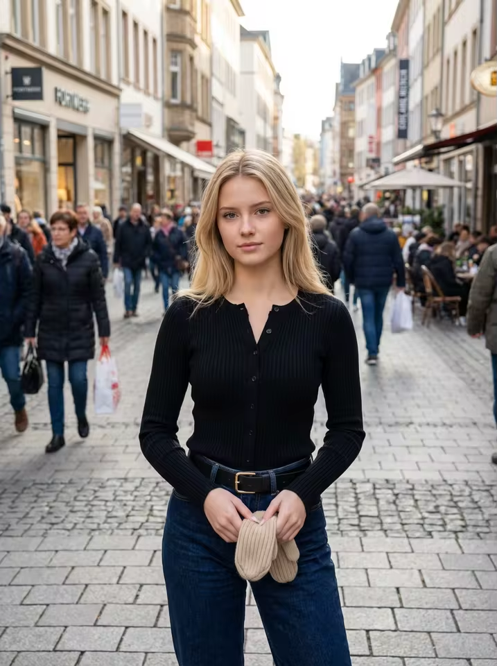 LE SABRÈ Strickpullover mit Knöpfen