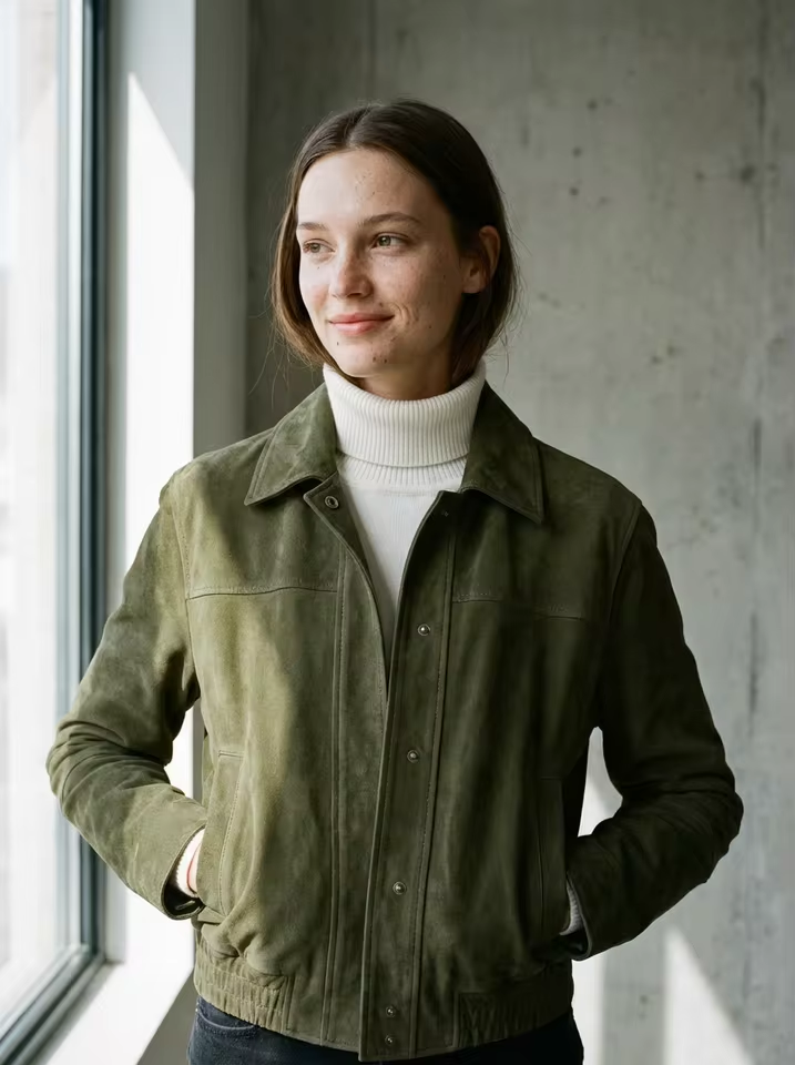 LE SABRÈ Wildleder Jacke