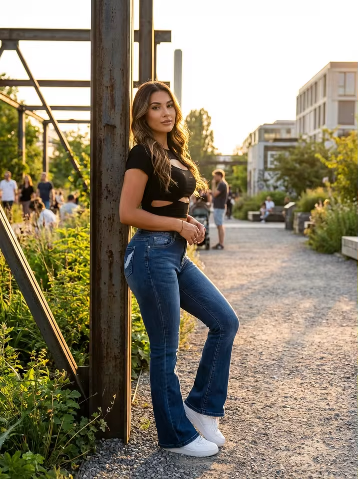 LE SABRÈ Flare Jeans
