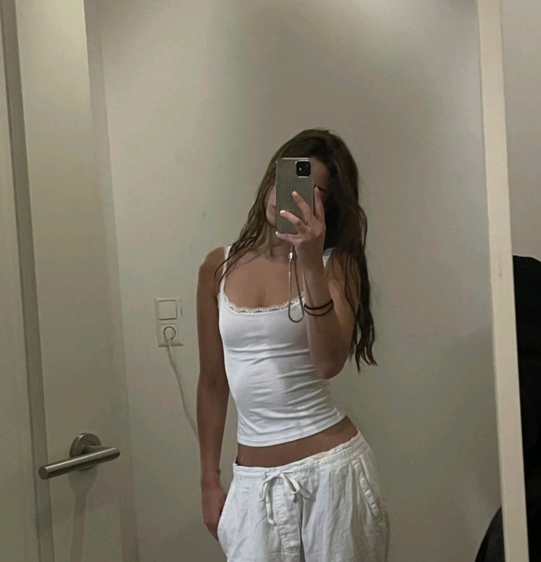 LE SABRÈ Damen Spitzen-Top